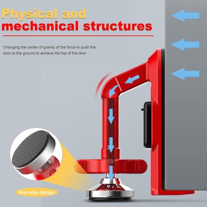Portable Alarm Door Stopper – 80dB Vibration-Activated Security, Tool-Free Install, Travel-Ready