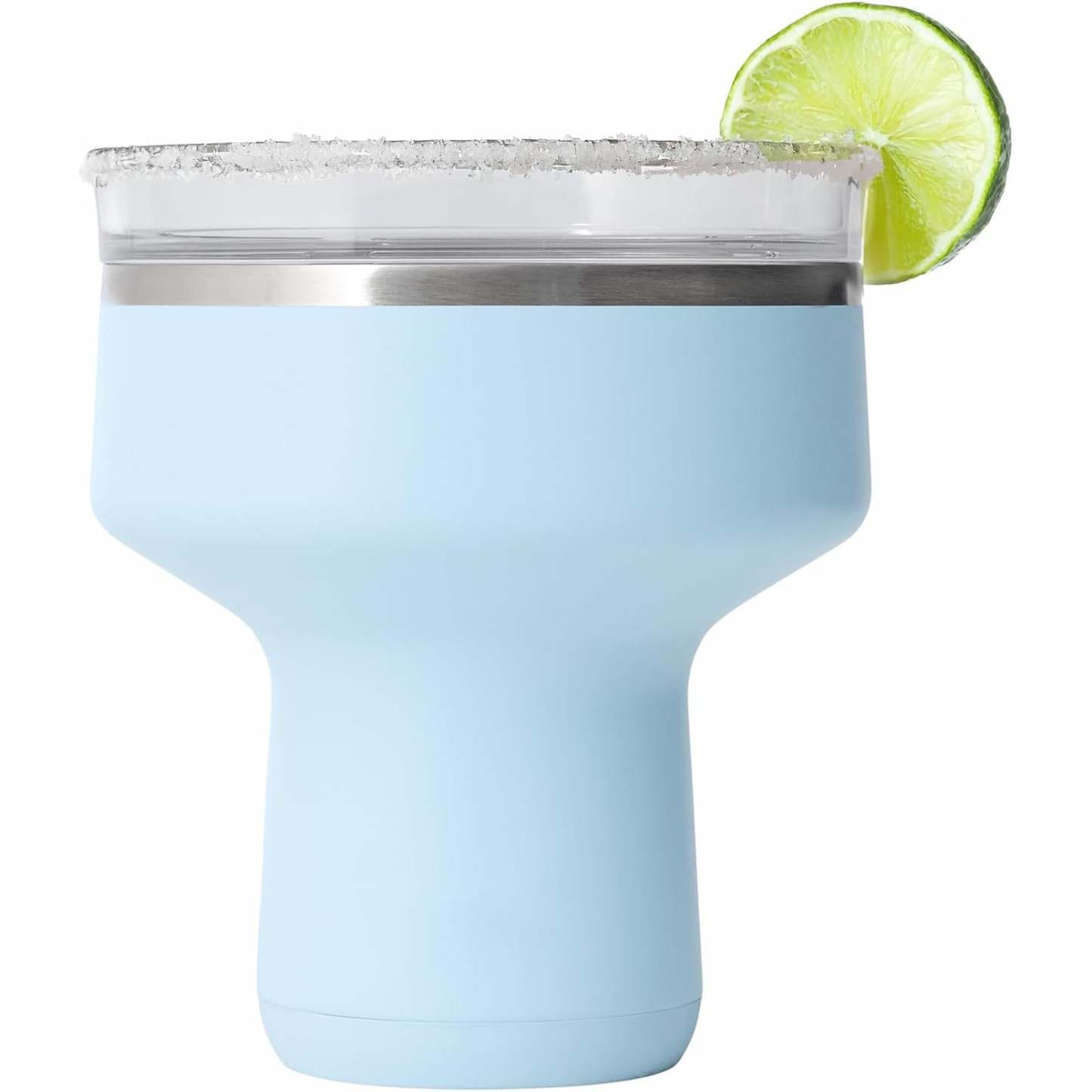 16oz Insulated Cocktail Cup with 360° Lid – Keeps Drinks Cold for 10 Hours, Perfect for Parties & Outdoor Fun