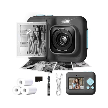 Children's camera, 1080P HD instant digital printing camera
