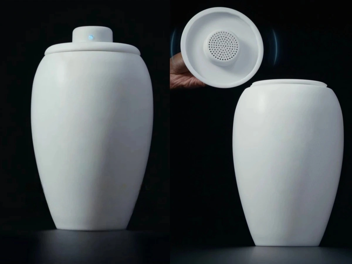 Decorative Memorial Bluetooth Speaker with Audio Function