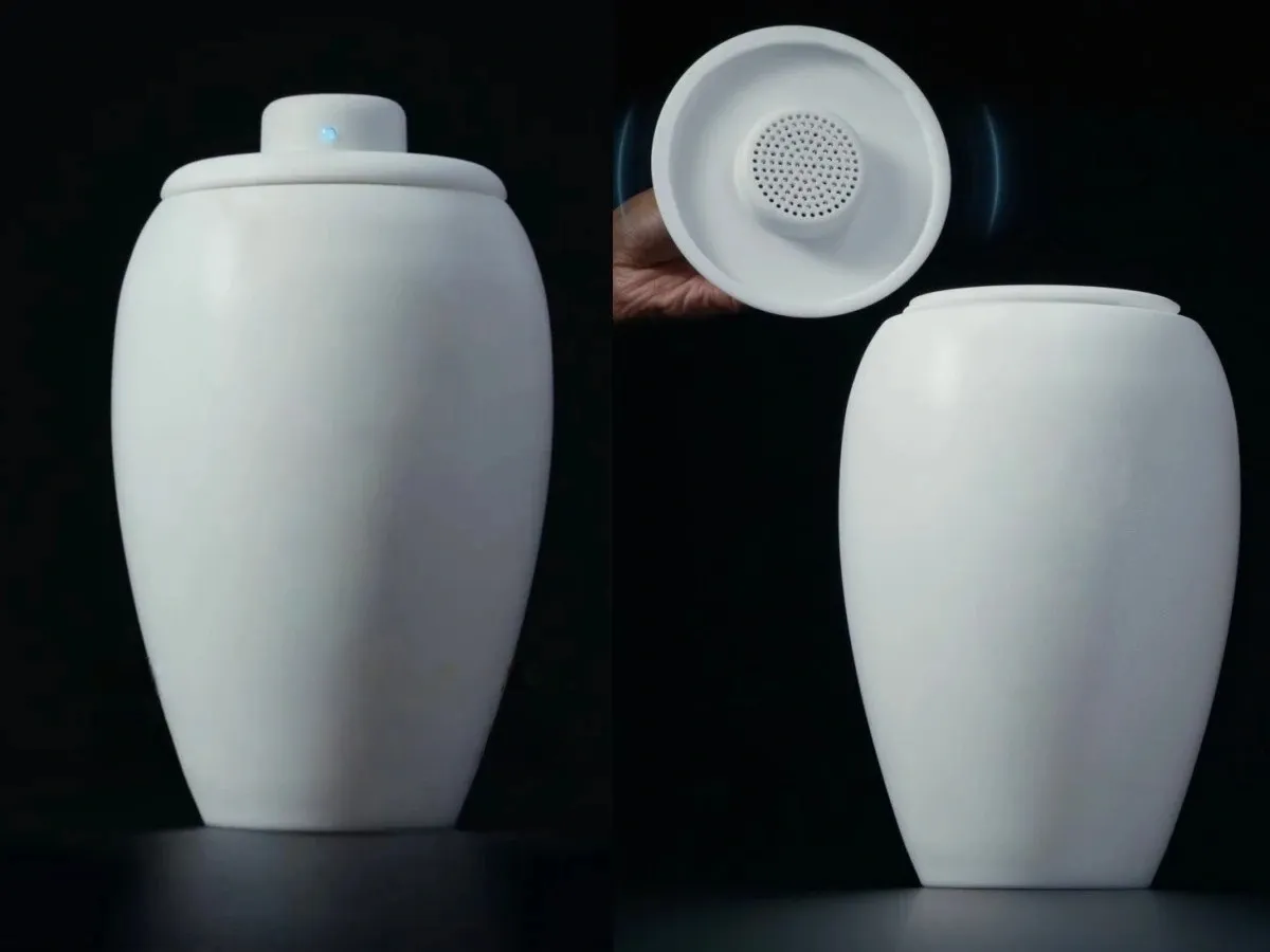 Decorative Memorial Bluetooth Speaker with Audio Function
