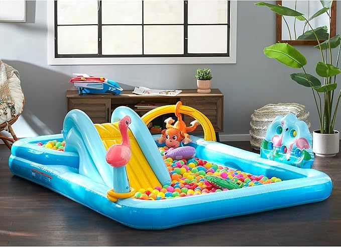 2-in-1 Children's Inflatable Play Pool