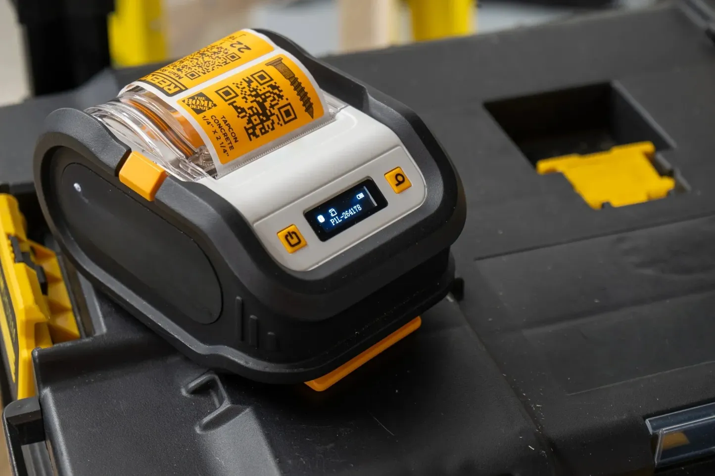 Wireless Portable Label Printer for Field and Warehouse Use