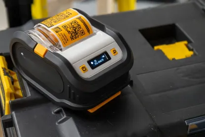 Wireless Portable Label Printer for Field and Warehouse Use