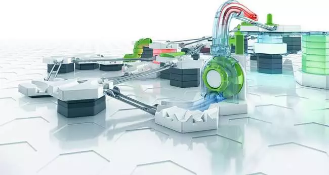 Interactive Marble Run Energy Building Set for STEM Learning