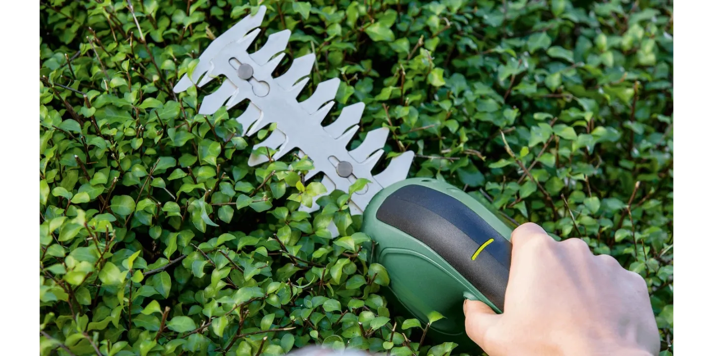 Cordless 3.6V Grass & Shrub Shear – Lightweight Dual-Blade Garden Trimmer