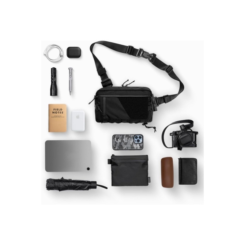 Modular EDC Sling Bag – Lightweight Crossbody Chest Pack for Travel & Outdoor