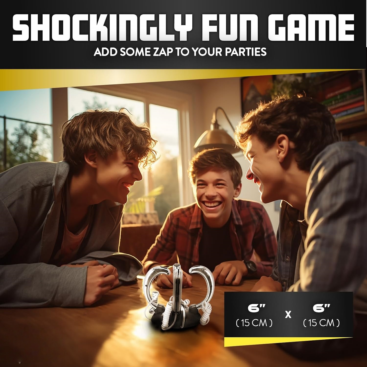 Lightning Reaction Game – Electric Shock Party Game for Teens & Adults