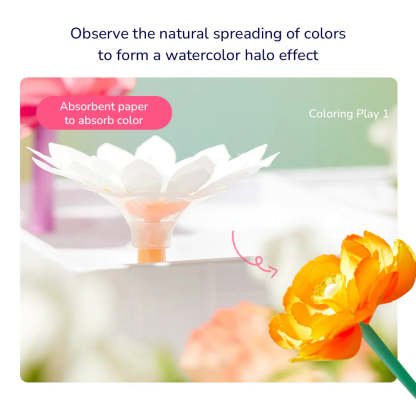 Magic Dyeing Flower Shop 77-Piece Ready-to-Use Tool Set