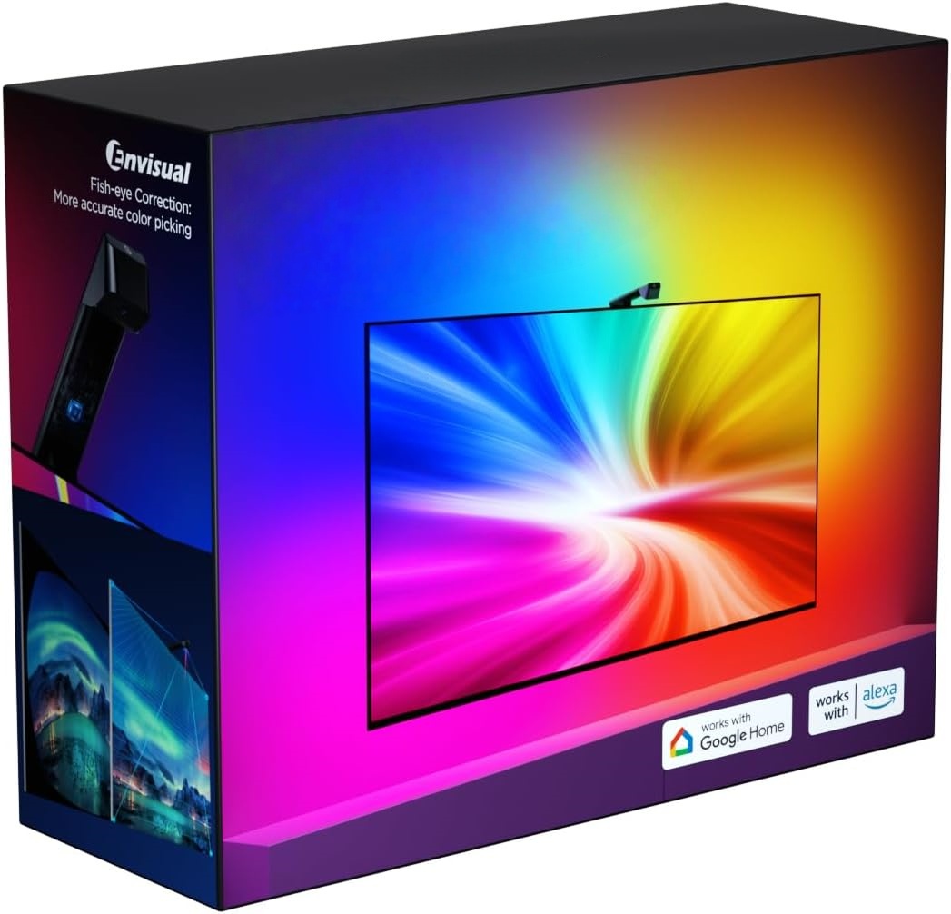 Immersive TV LED Backlight with Real-Time Color Sync for Movies & Gaming
