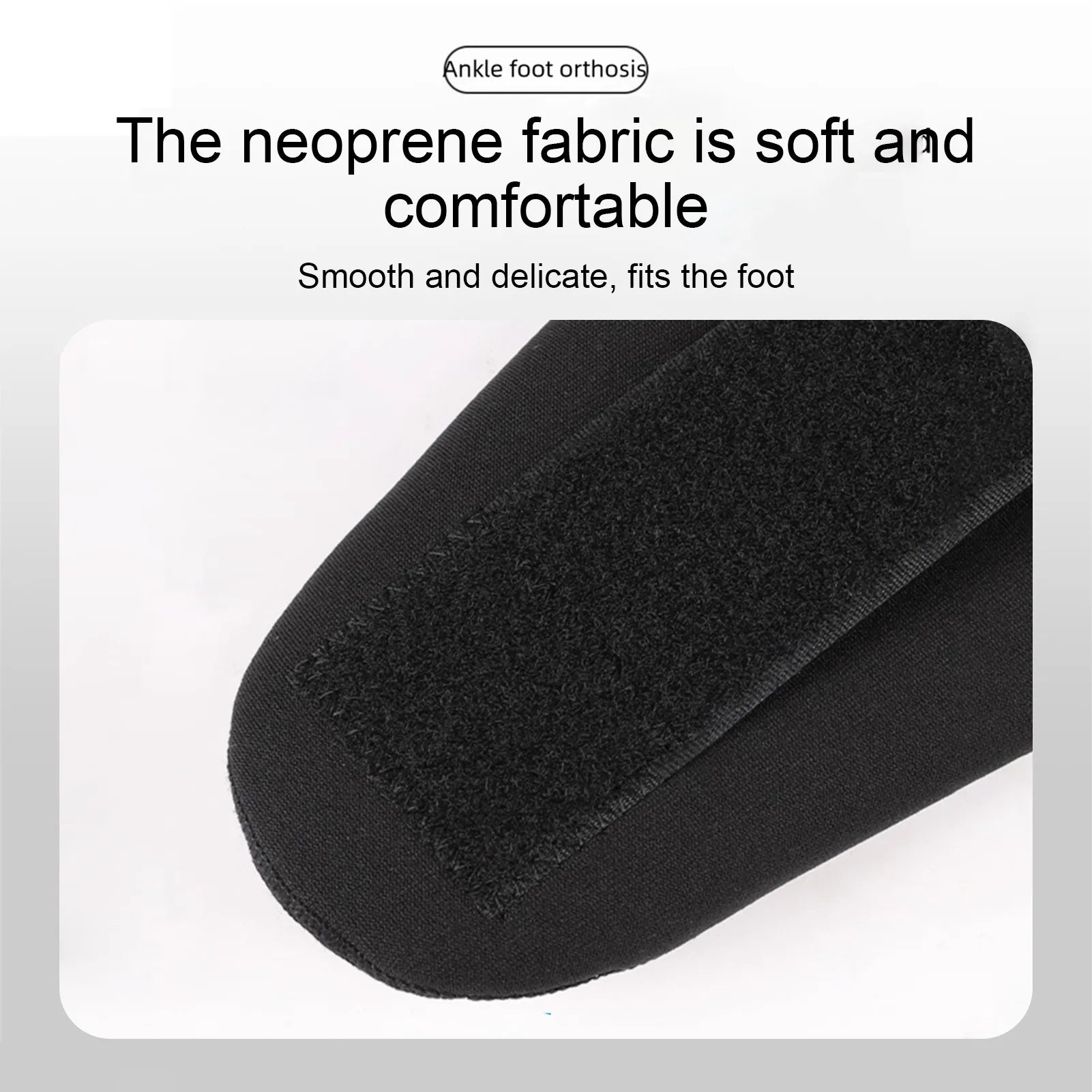 Nighttime foot drop orthosis