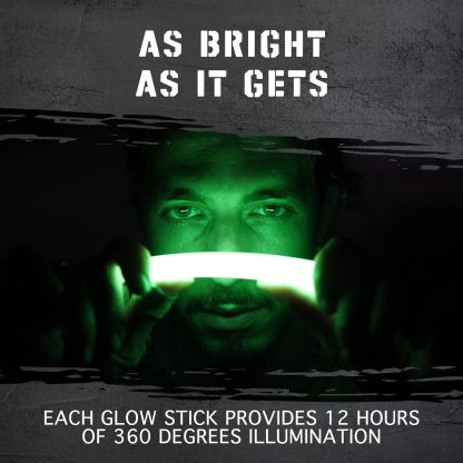 12-Hour Industrial Glow Sticks - Emergency & Survival Light Sticks