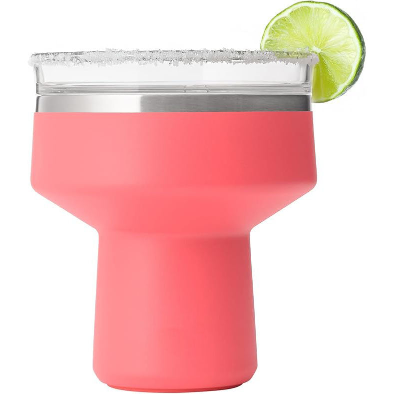 16oz Insulated Cocktail Cup with 360° Lid – Keeps Drinks Cold for 10 Hours, Perfect for Parties & Outdoor Fun