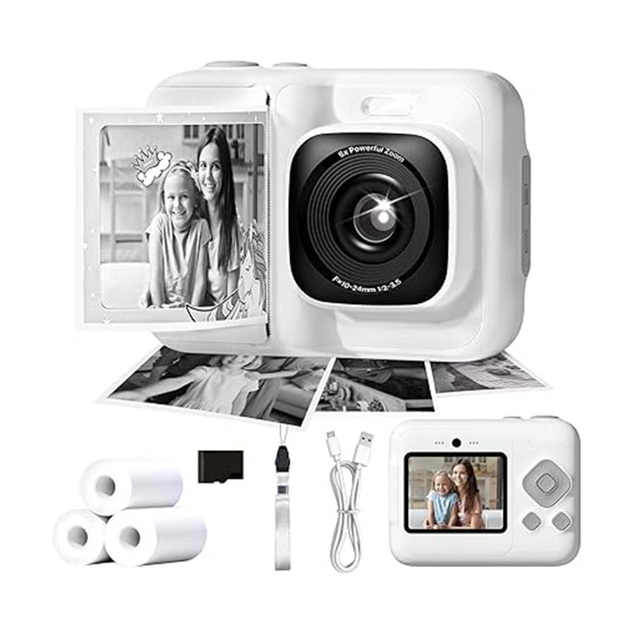 Children's camera, 1080P HD instant digital printing camera