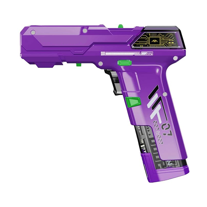 Gun-shaped AI intelligent 8V dual-speed impact drill set