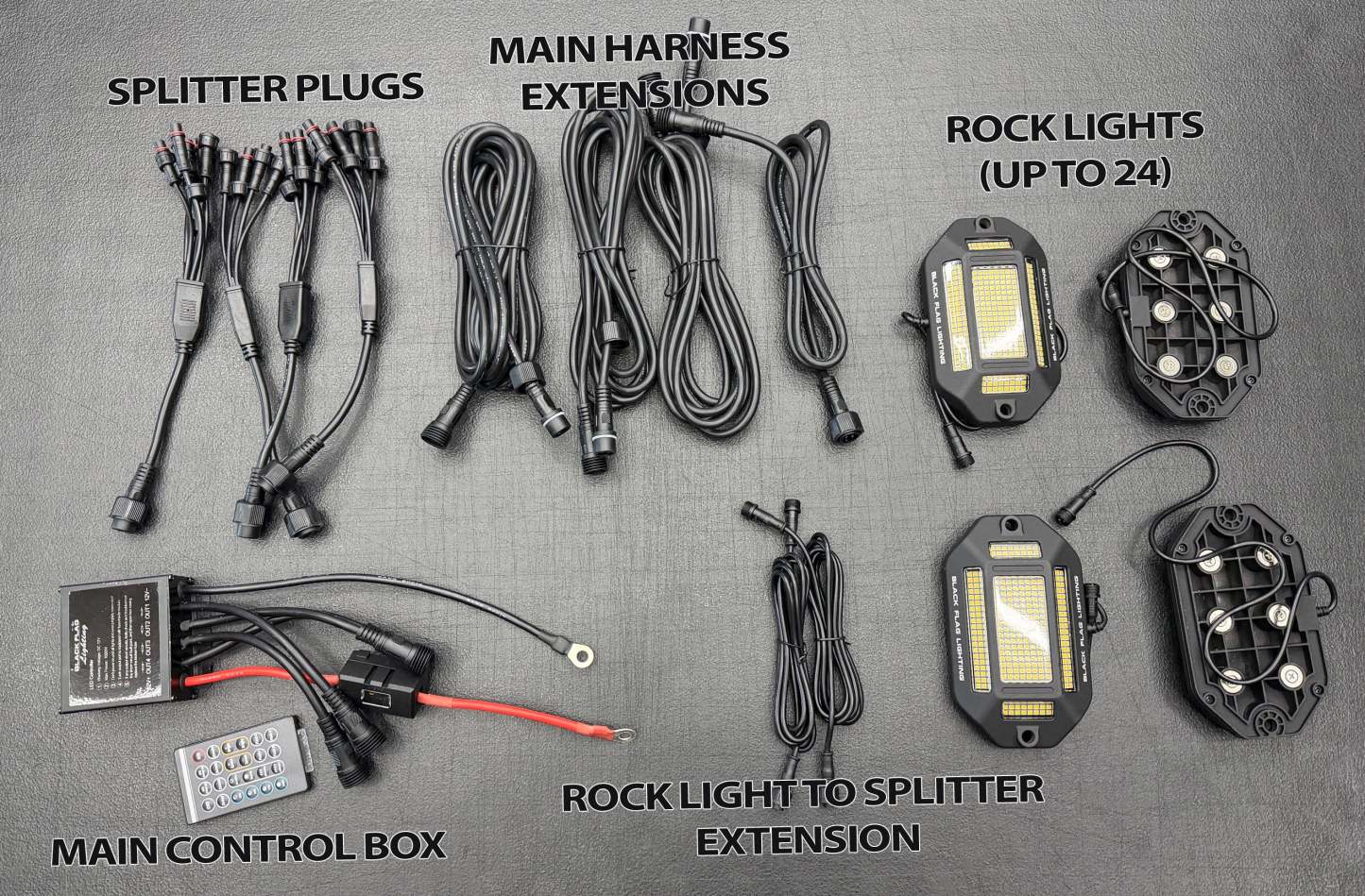 Magnetic LED Underglow Light Kit——Multi-Angle Vehicle Underglow Lighting System