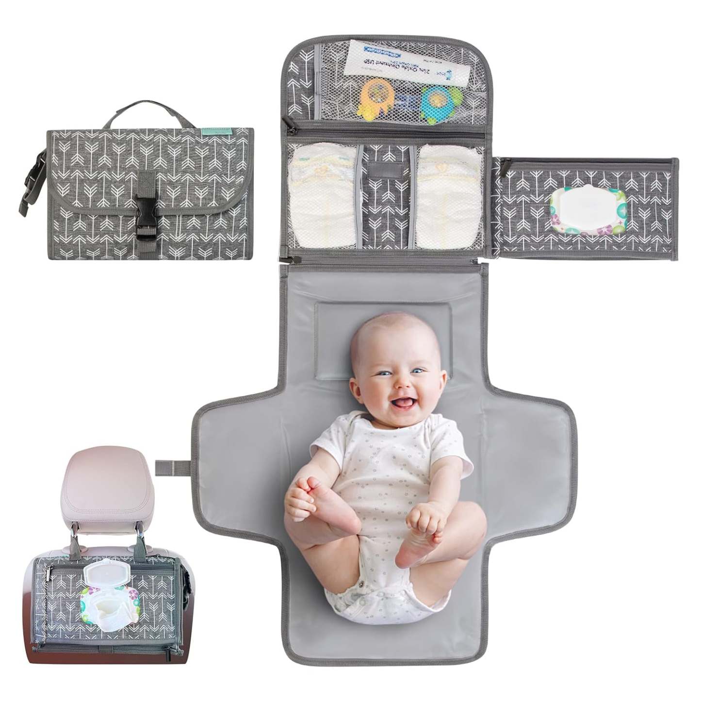 Portable Diaper Changing Mat – Smart Design for On-the-Go Diaper Changes