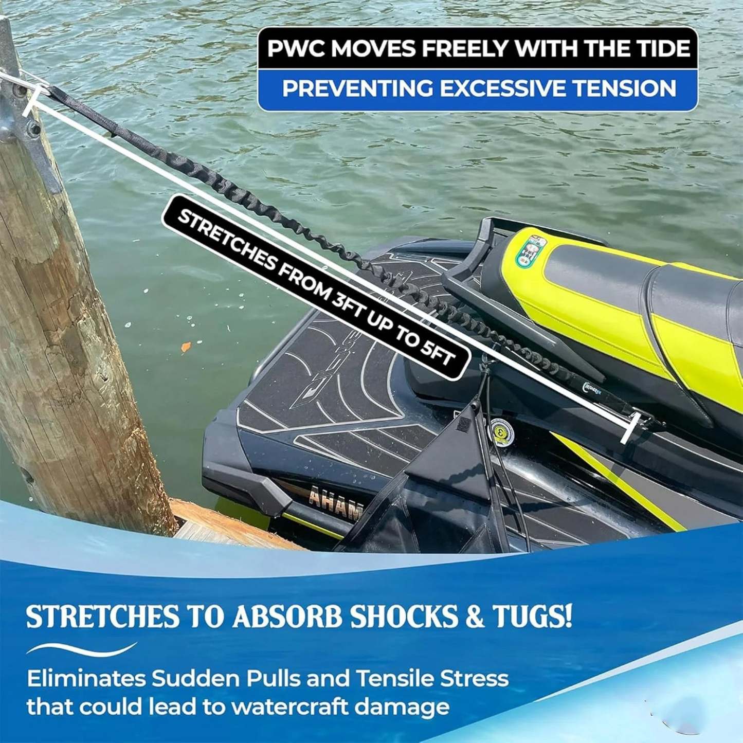 Side fenders of jet skis