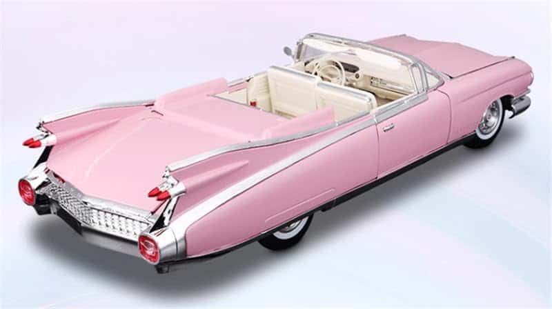 1959 Classic Pink Convertible - 1:24 Scale Pre-Assembled Model 🚗💖