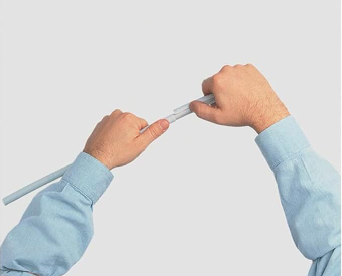 Titanium nitride material for cable stripping knife