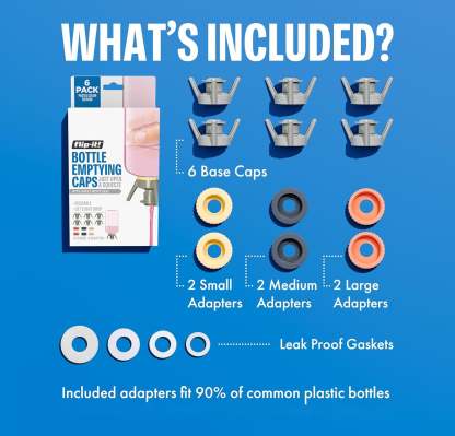 Premium Bottle Emptying Kit (Twin Pack)