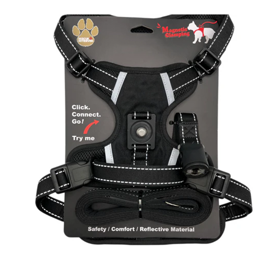 Magnetic chest strap and traction rope