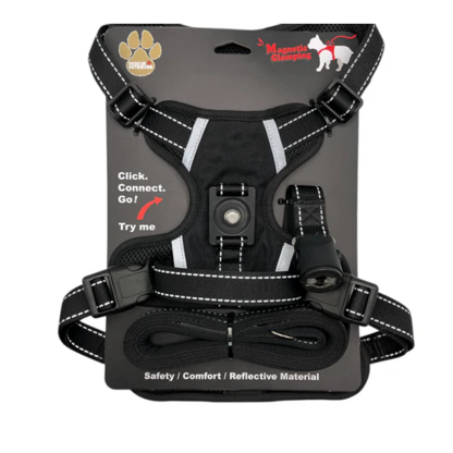 Magnetic chest strap and traction rope