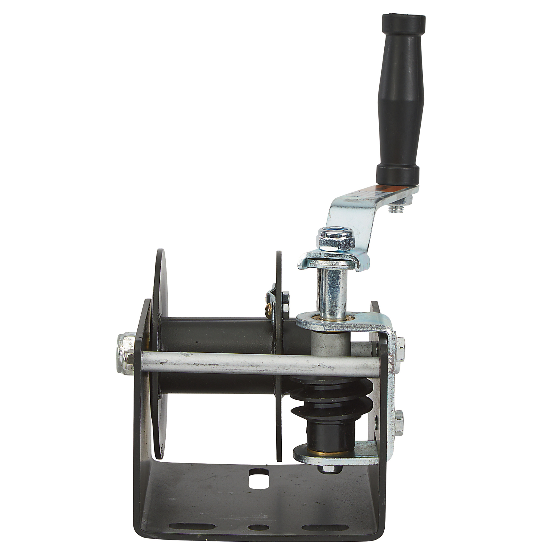 2000 Lb Capacity Worm Gear Hand Winch with Hex Drive