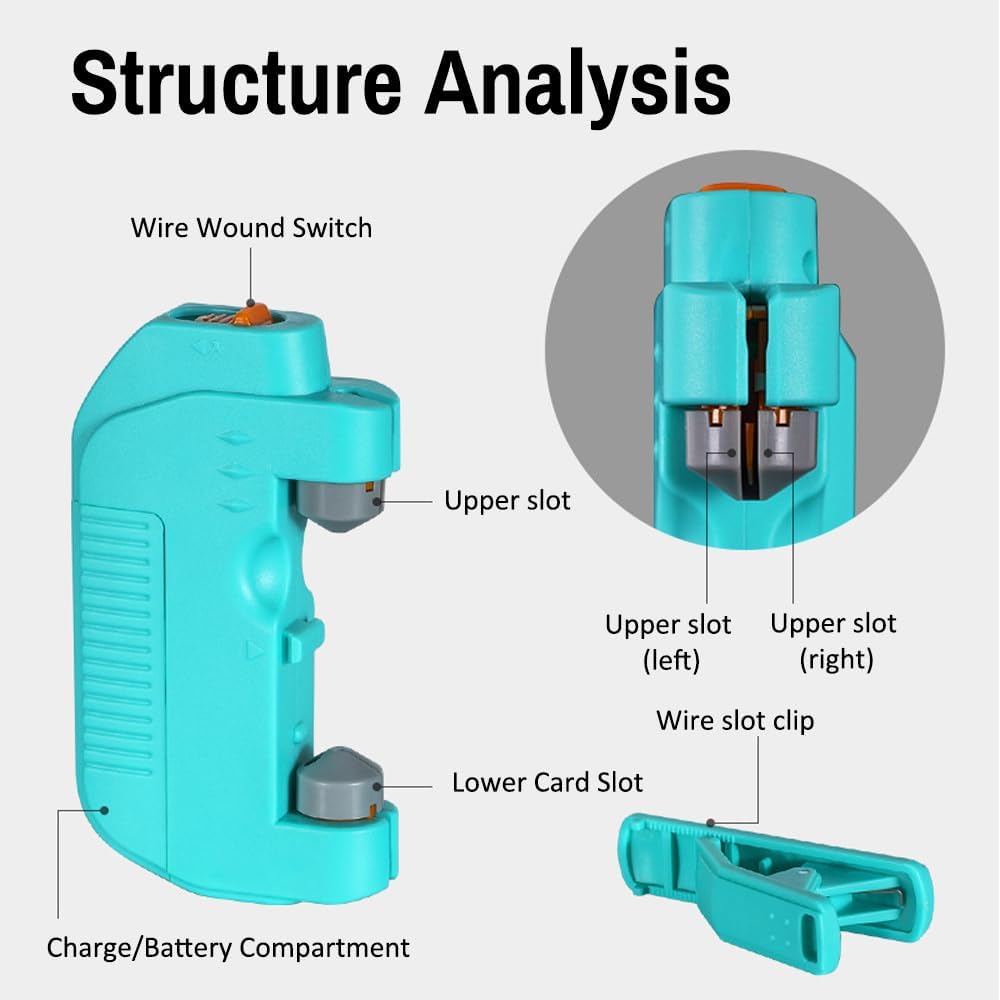 Electric Knot Tying Tool, Automatic GT Fishing Line Knotter, Quick and Silent Knotting Device for Fishing Lines