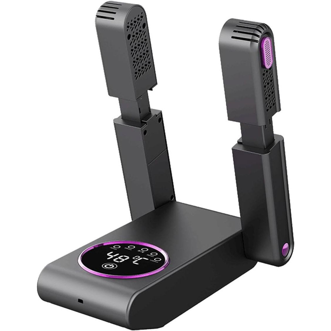 Electric Shoe Dryer & Boot Warmer with Folding Design and Timer