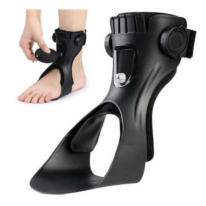 Drop Foot Brace – Upgraded Medical Ankle-Foot Orthosis with Inflatable Airbag