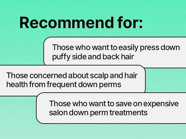 Original 3-minute no-heating home hair straightener