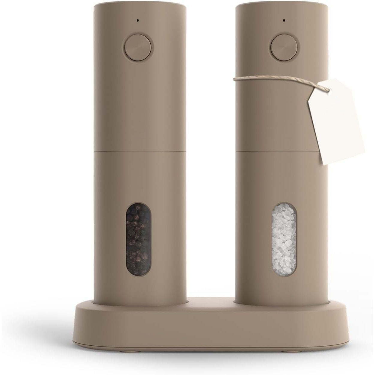 Electric Salt and Pepper Grinder Set – USB Rechargeable Automatic Spic