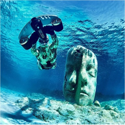 Portable Underwater Scooter for Diving & Snorkeling