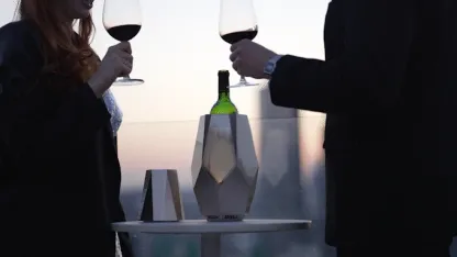 Portable Smart Wine Temperature Control Device for Consistent 