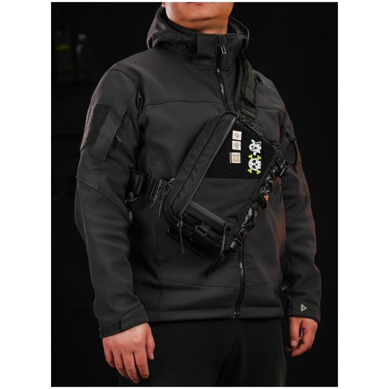 Modular EDC Sling Bag – Lightweight Crossbody Chest Pack for Travel & Outdoor