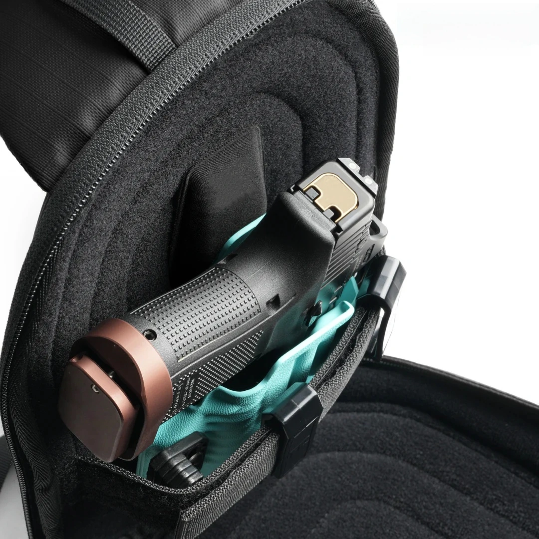 CCW Sling Bag – Rapid Access, 3 Security Modes, Off-Body Carry for Concealed Weapons