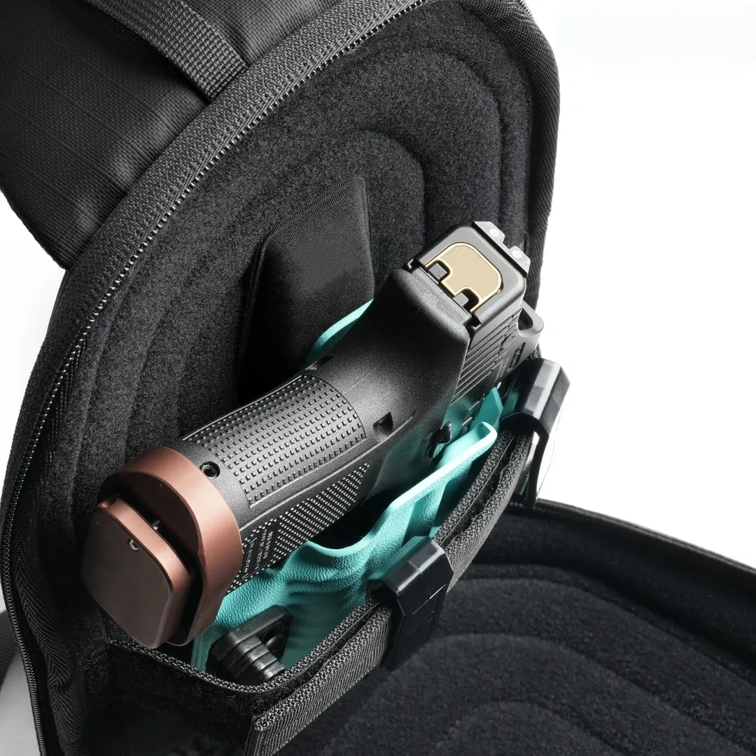 CCW Sling Bag – Rapid Access, 3 Security Modes, Off-Body Carry for Concealed Weapons
