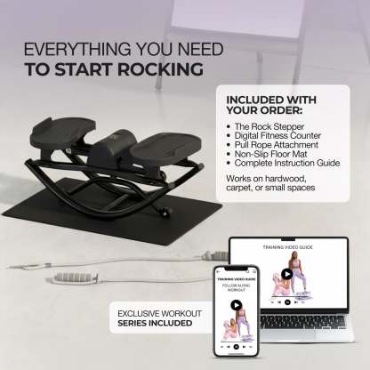 Compact Home Stepper – Your Full-Body Workout Solution