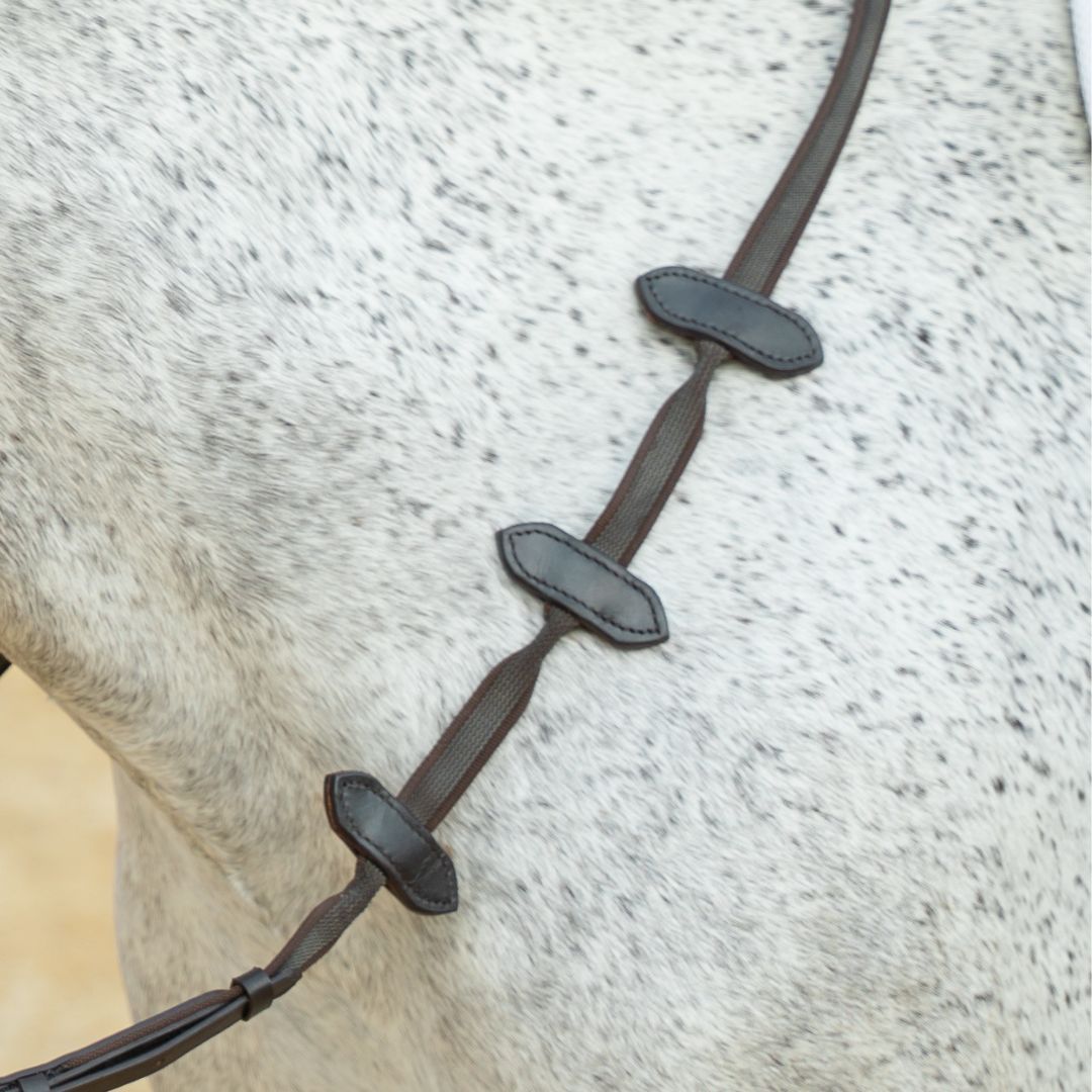 Equestrian Rein Stops – Adjustable Hand Position Training Tool