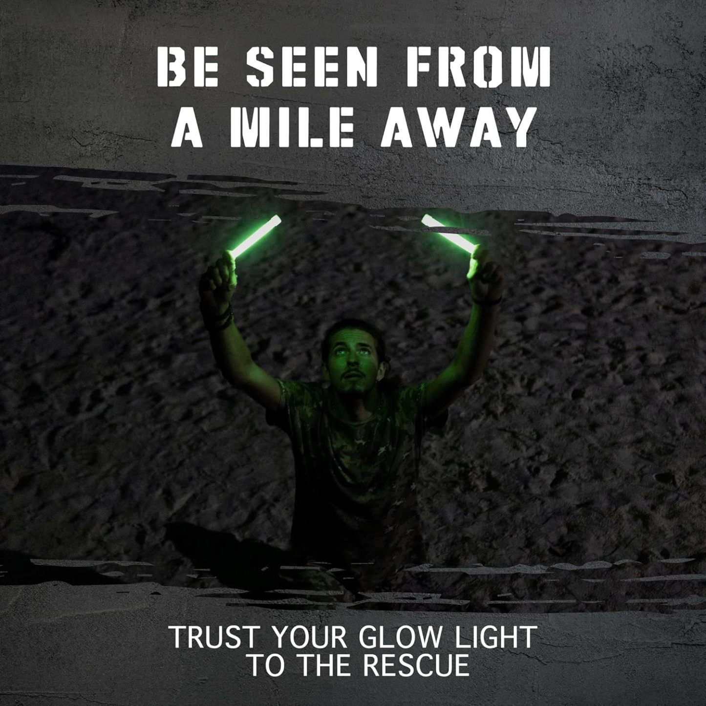 12-Hour Industrial Glow Sticks - Emergency & Survival Light Sticks