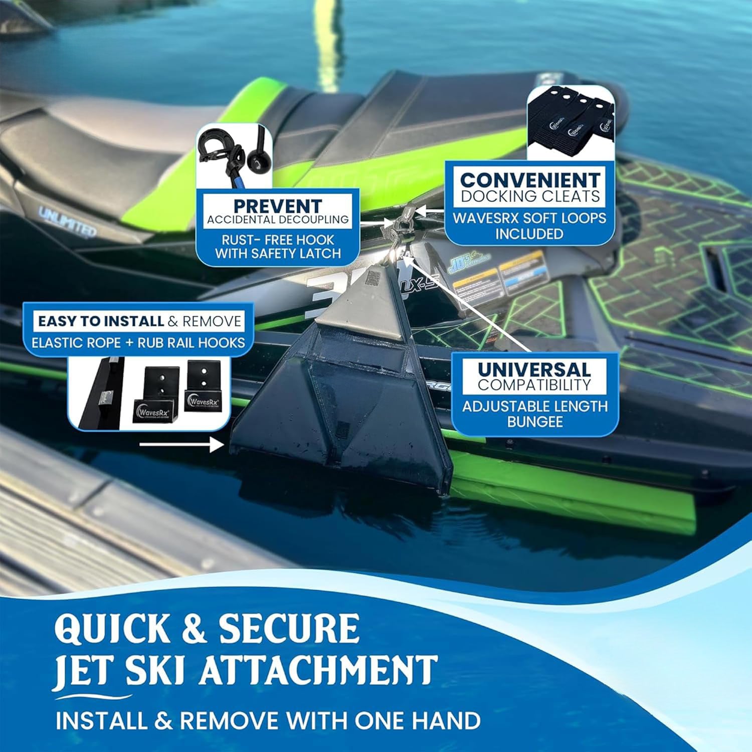 Side fenders of jet skis