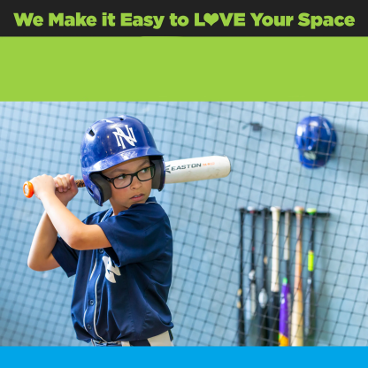 Universal Baseball Bat Rack |Rust-Resistant Coating, Quick Installation Support