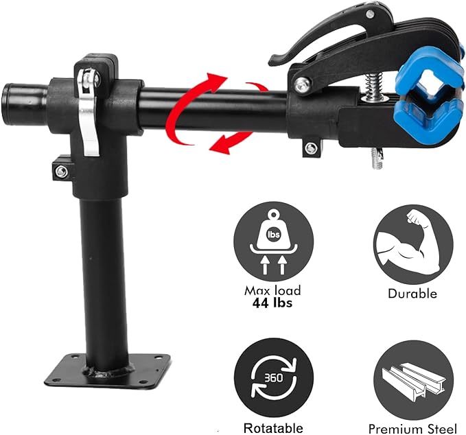 Bike Maintenance Workbench Stand with Adjustable Clamp System