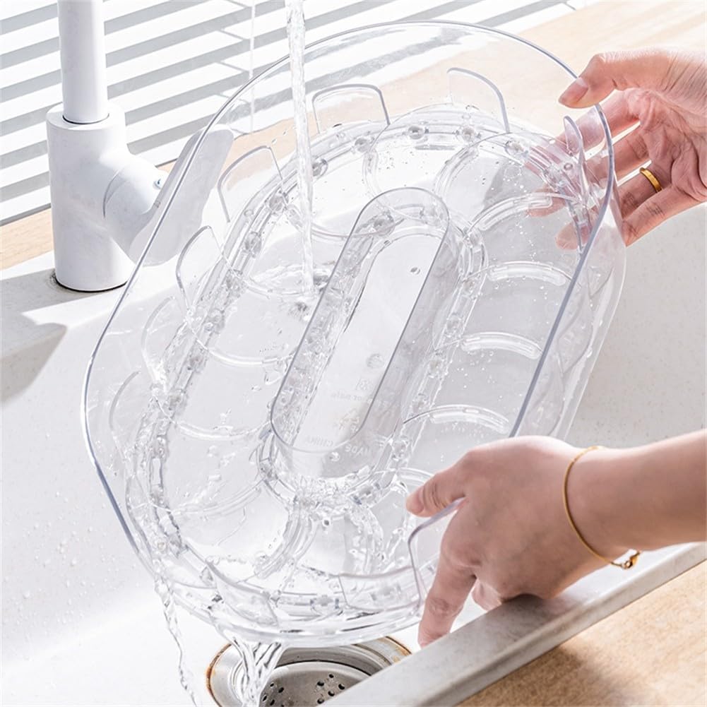 Universal Spice Organizer with Rotating Tray – Compact Storage Rack for Kitchen, Vanity