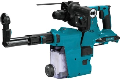 Cordless Concrete Hammer Drill with Integrated Dust Collection