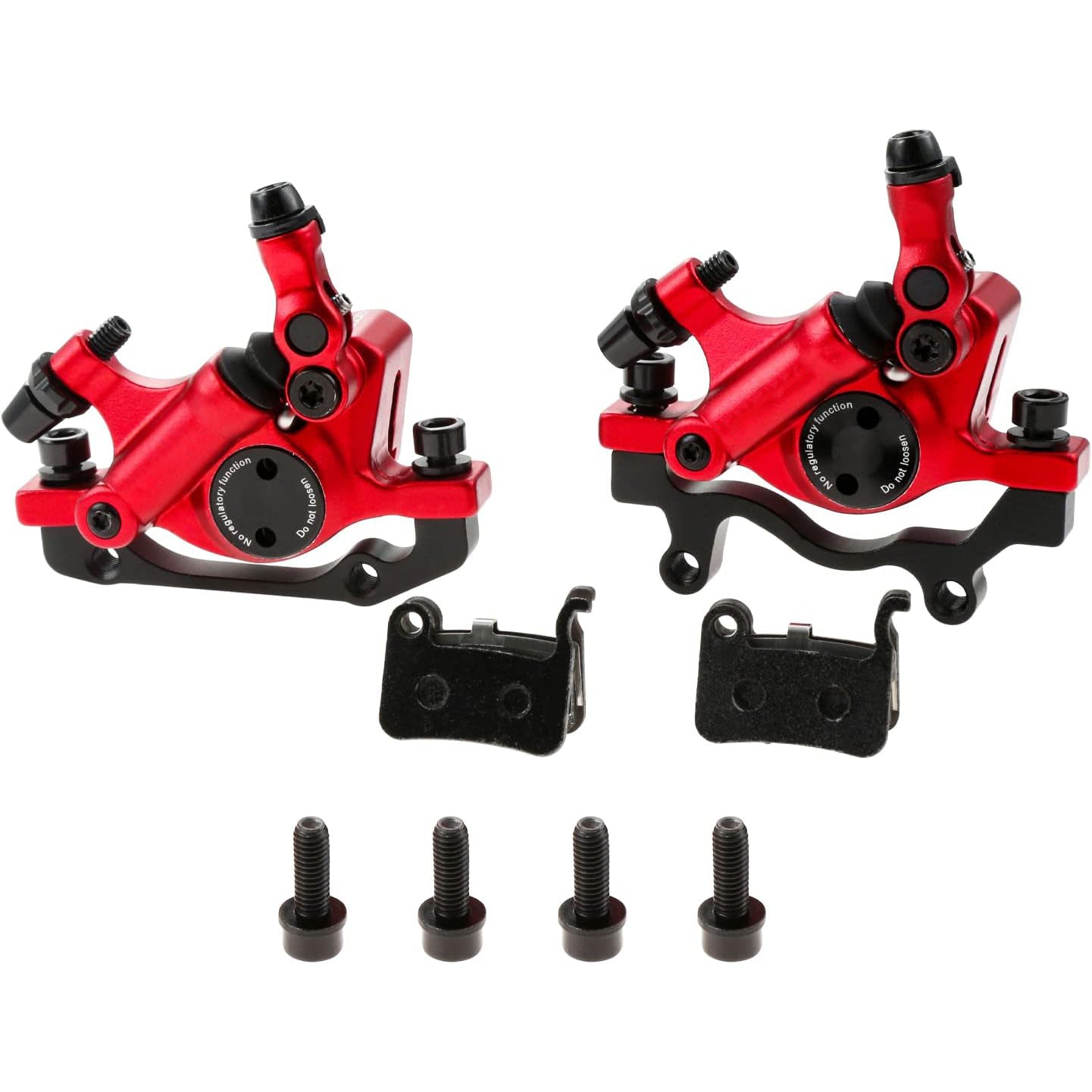 Cable-Actuated Hydraulic Disc Brake Calipers