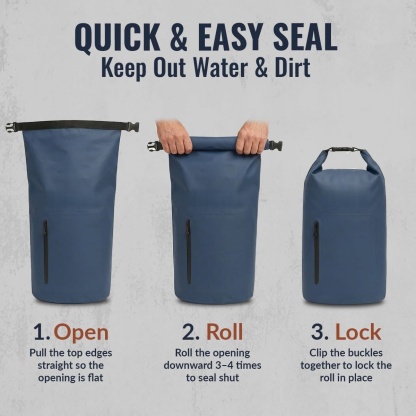 Waterproof Insulated Cooler Backpack 20L for Camping and Outdoor Adventures