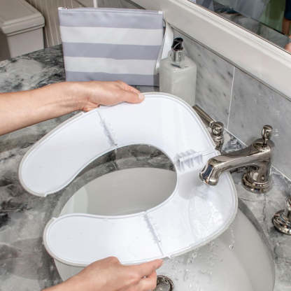 Foldable Travel Potty Training Seat for Kids – Fits Round and Oval Toilets