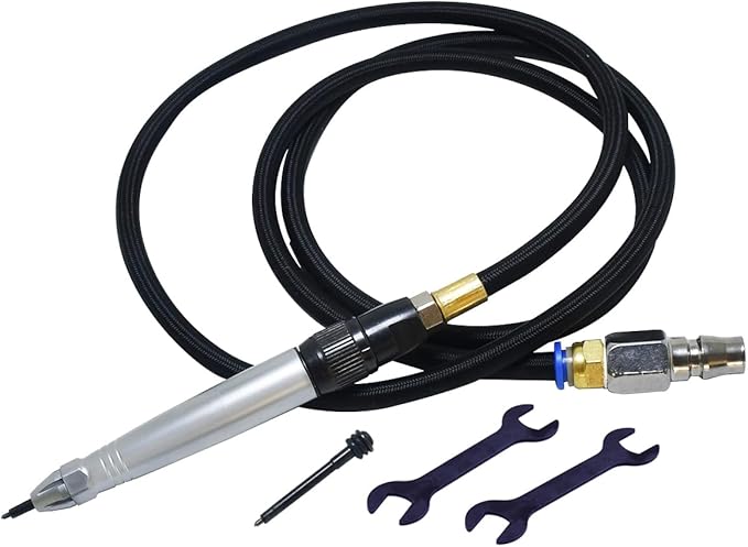 Pneumatic Scribe Engraving Pen 34000 BPM Air Engraver Tool
